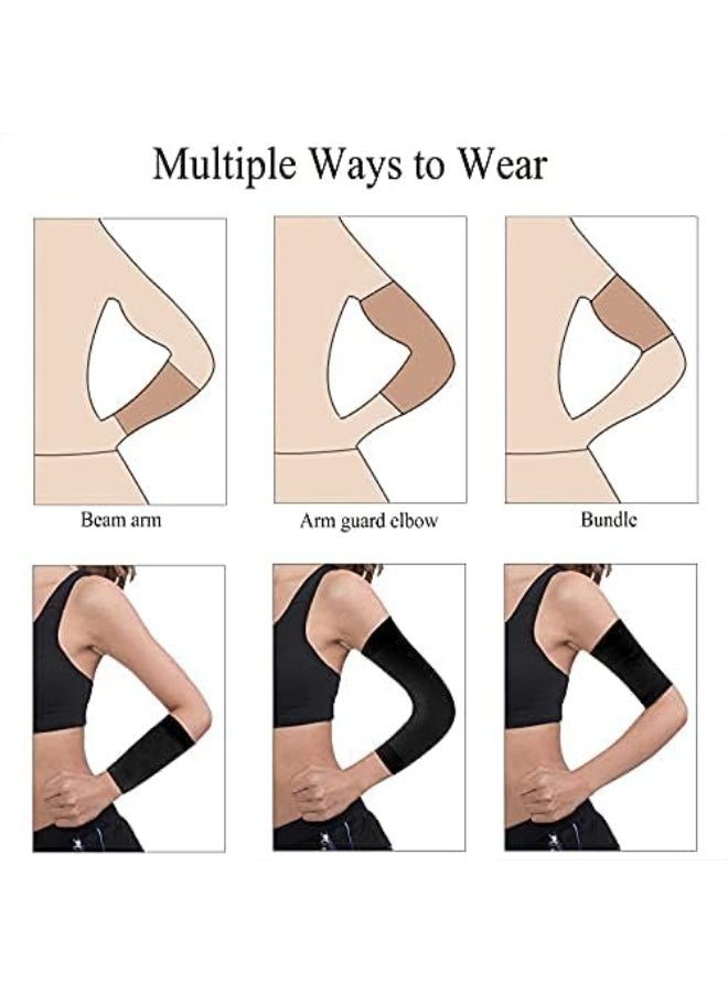 مشد الضغط الأصلي يساعد على شد الذراعين والأيدى المترهلة ويُنسق المنطقة بسرعة دون أية آثار جانبية، المقاس حر - Image 4